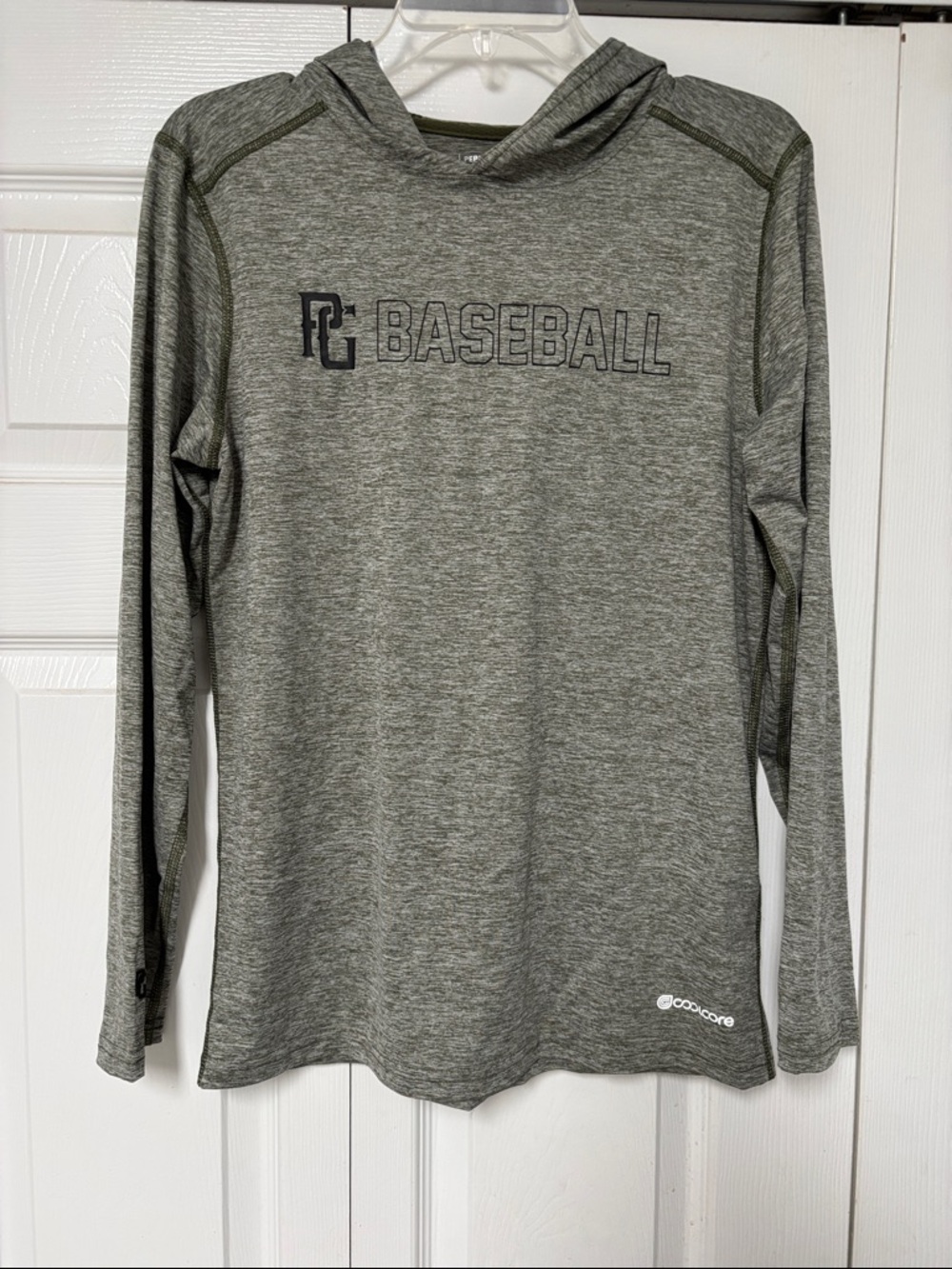 Perfect Game Baseball Men's Performance Hooded Long-Sleeve